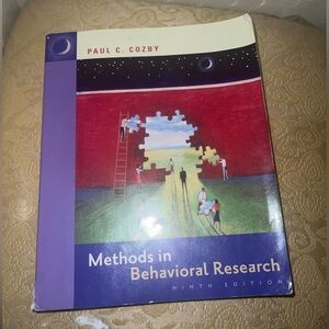Methods in Behavioral Research